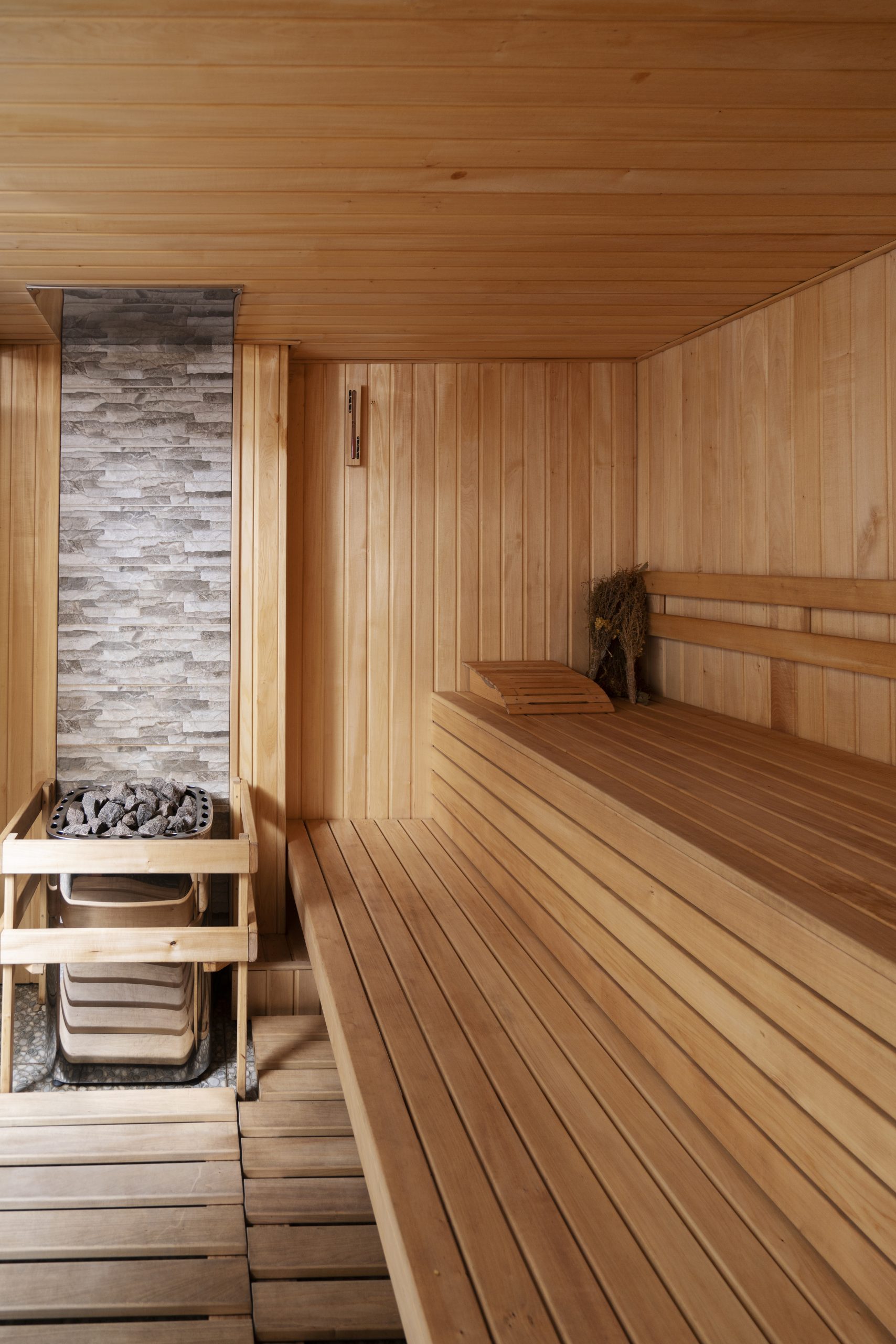 Avist Spa temiz ve konforlu sauna