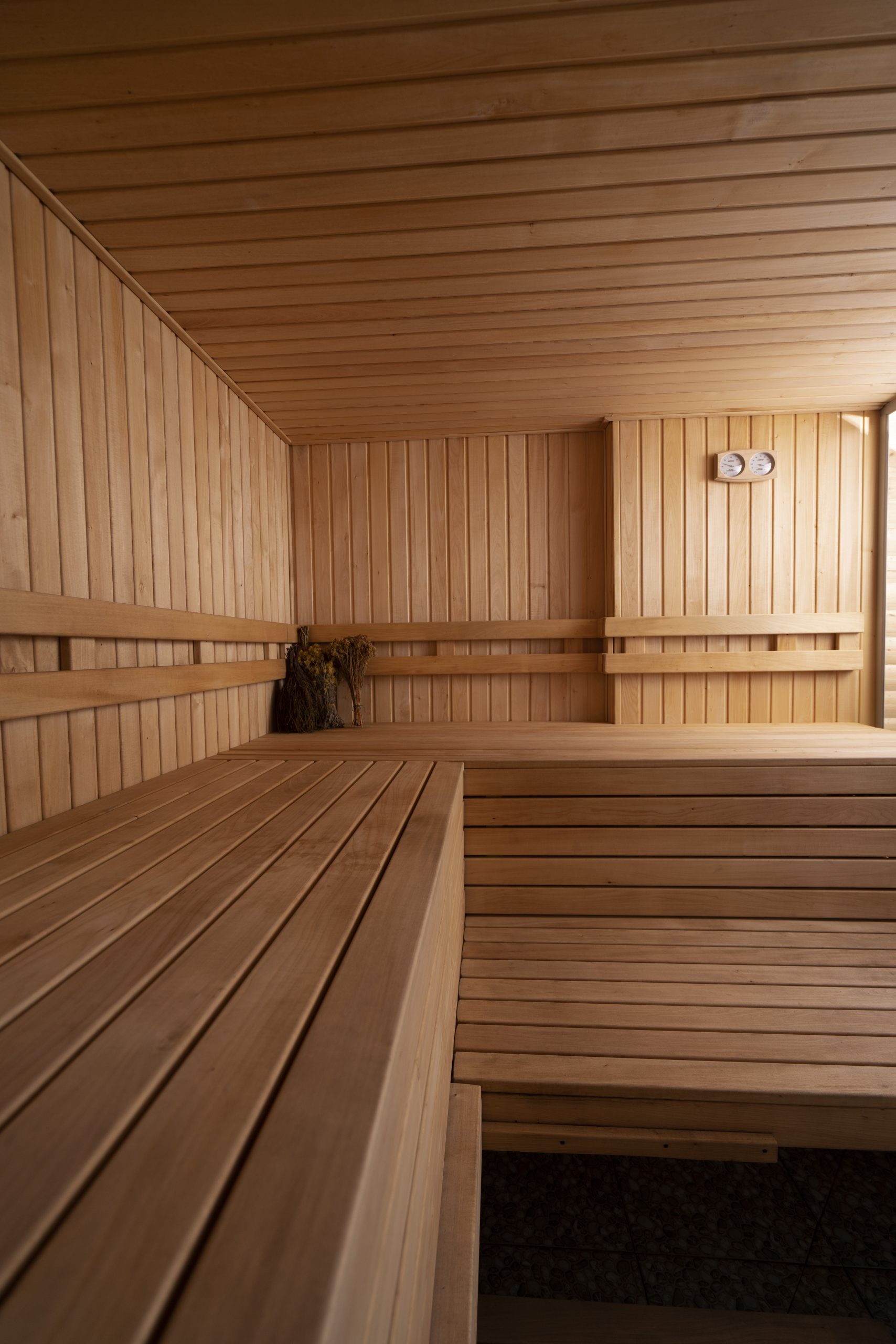 Avist Spa sauna iç mekan deneyimi